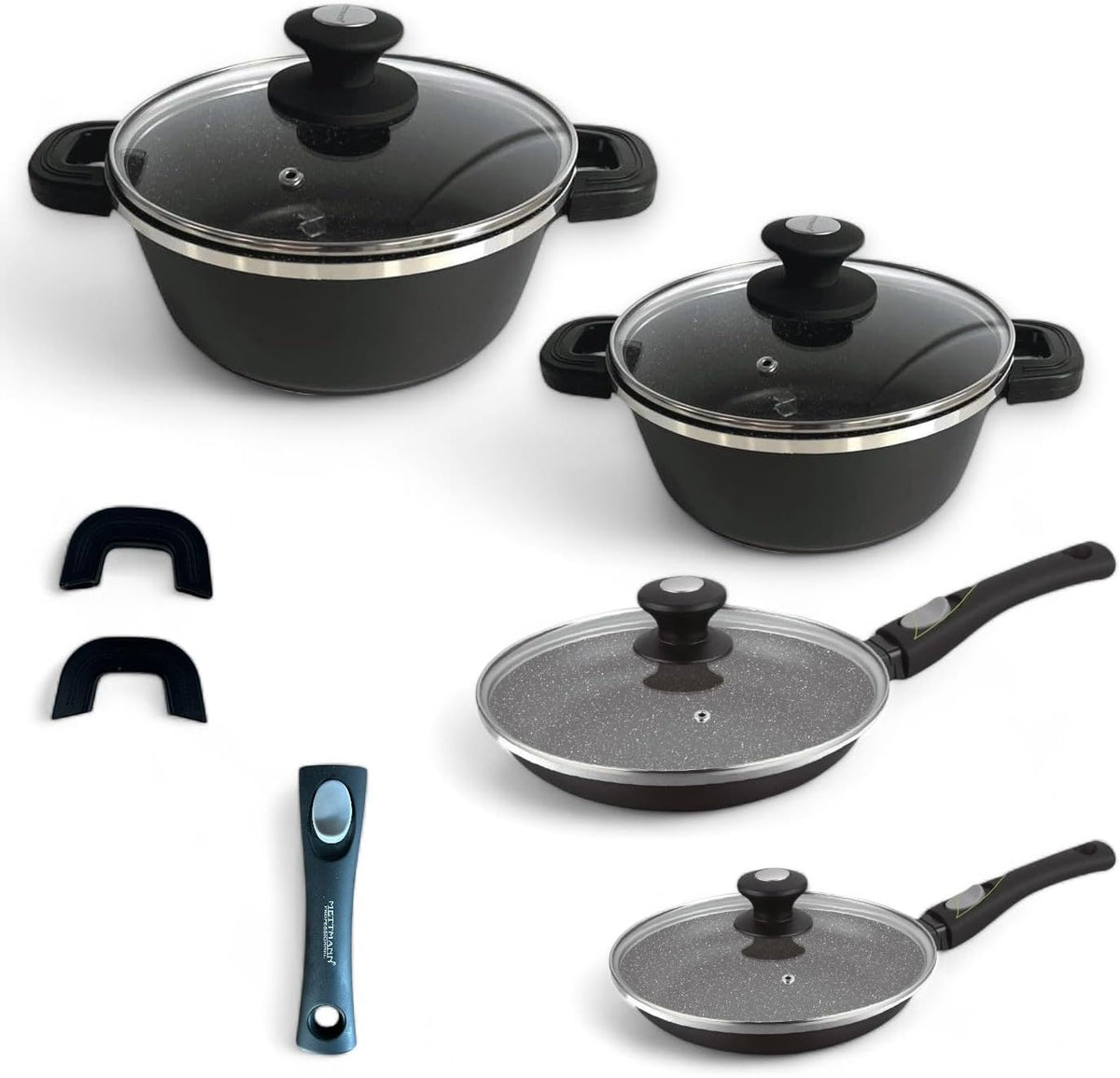 Batterie de cuisine induction 14 pièces